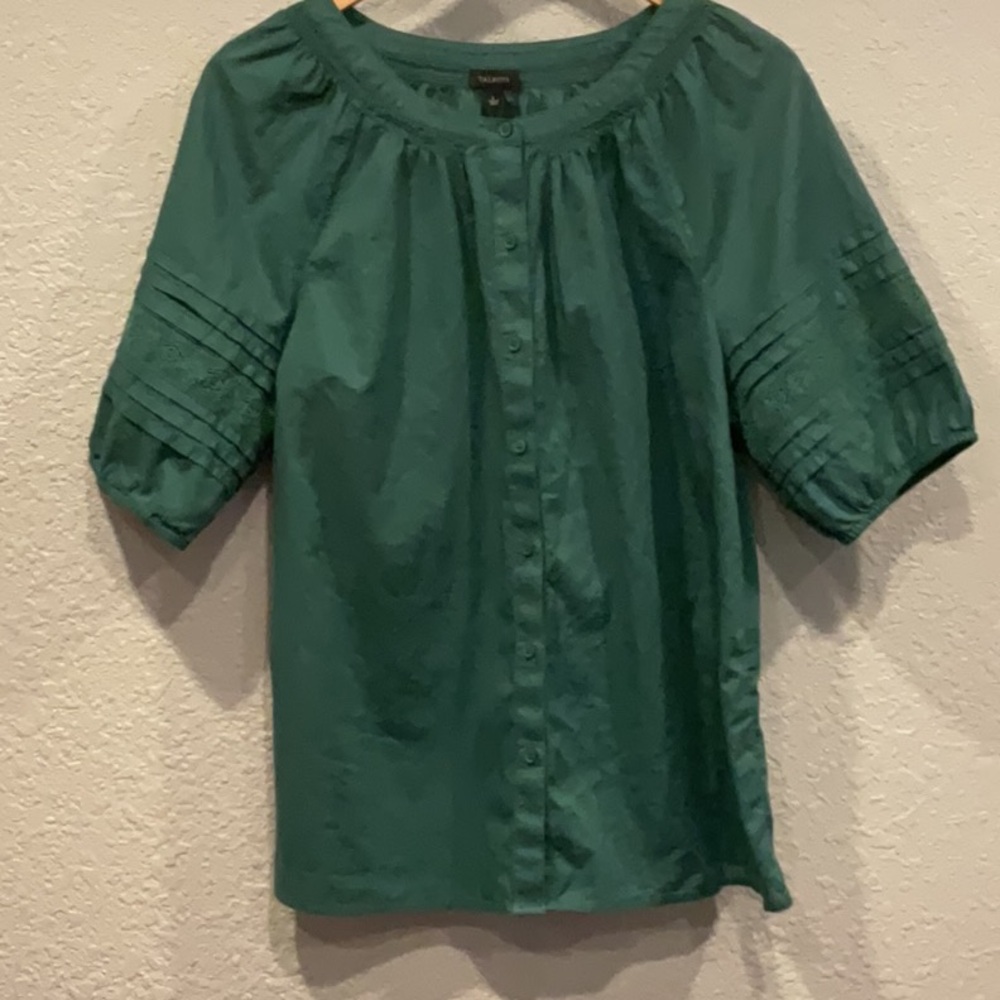 Talbots’s Green Women's Blouse